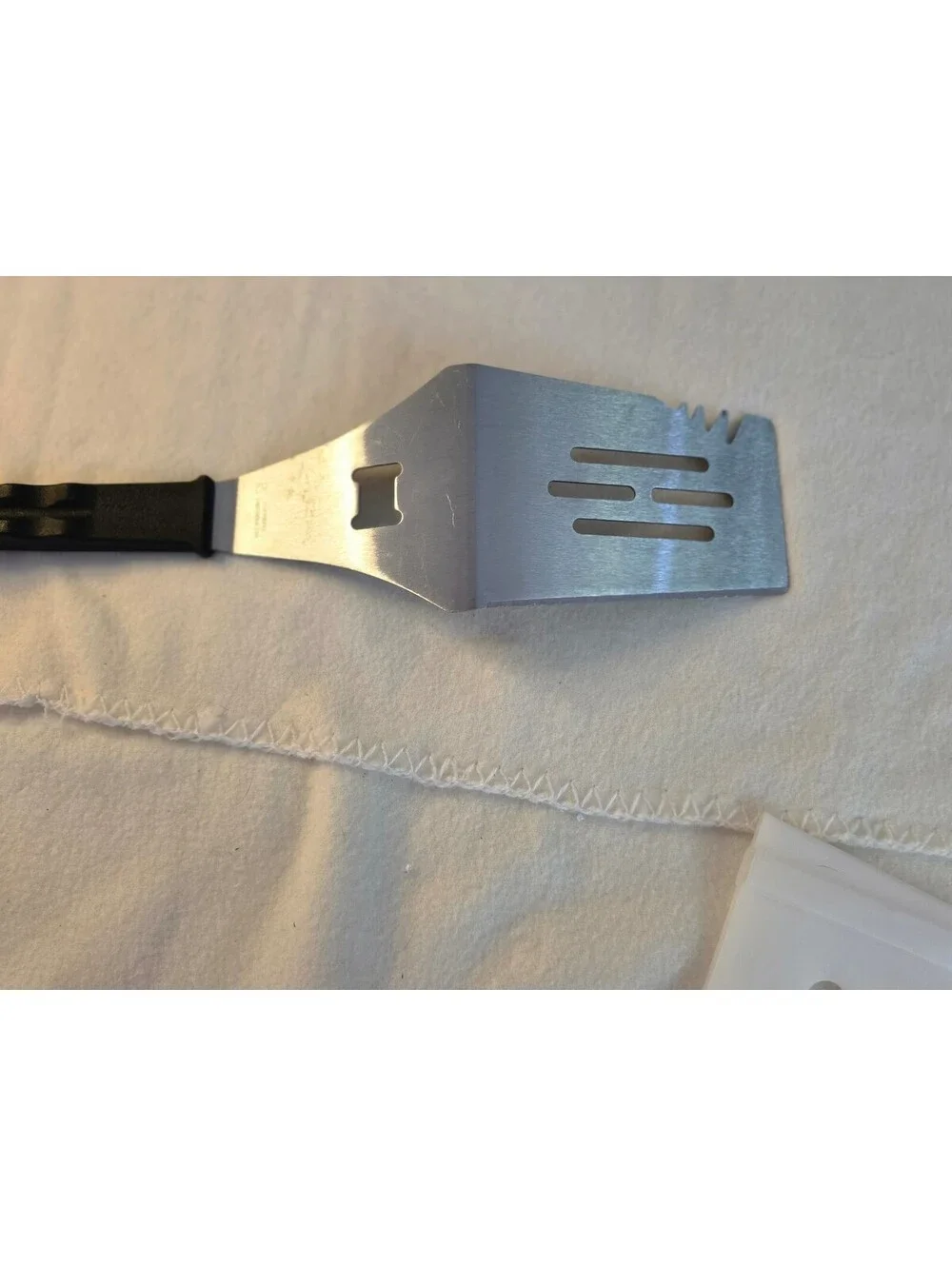 Pampered Chef Bar-B-Boss Stainless Steel BBQ Grill Spatula Multi Tool
